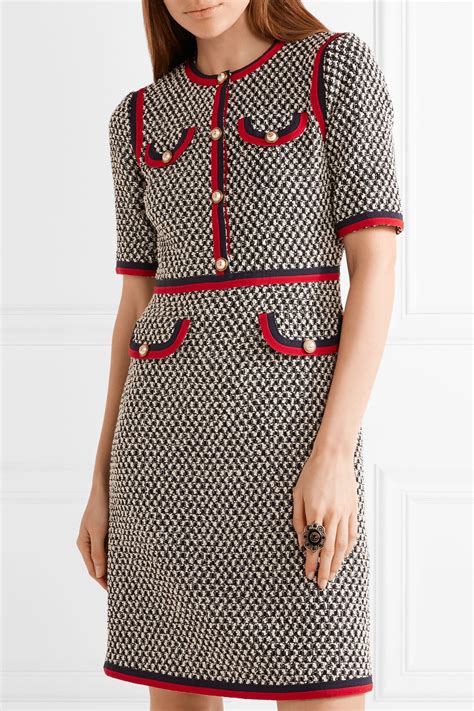 gucci tweed dress|cute gucci dress.